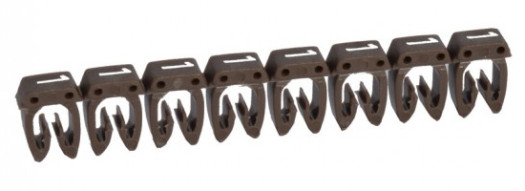 Маркер CAB 3 для кабеля 4-6 мм² - цифра ''1'' - коричневый