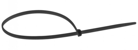 Монтажный хомут Colring - ширина 4.6 мм - длина 280 мм - черный - 100 шт.