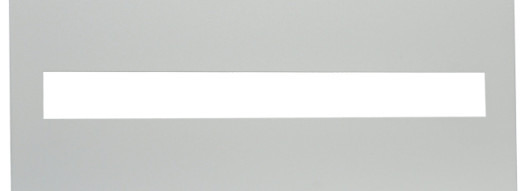 Металлическая лицевая панель XL³ S 4000 - ширина 24 модуля