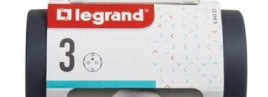 Многорозеточный блок 3 x 2К+3 16A - Legrand Элиум - алюминий