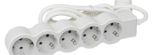 Многорозеточный блок ''Стандарт'' 5 x 2К+З - с кабелем длиной 5 м
