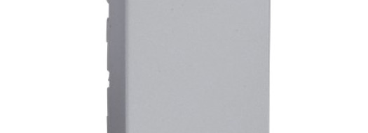 Заглушка - 1 модуль - Arteor - Soft Aluminum