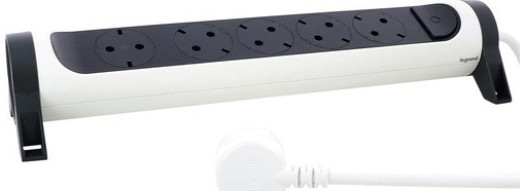 Многорозеточный блок ''Комфорт'' 5 x 2К+З - с кабелем длиной 3 м