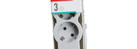 Многорозеточный блок ''Стандарт'' 3 x 2К+З - с кабелем длиной 5 м