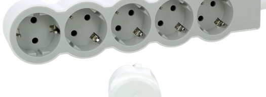Многорозеточный блок ''Стандарт'' 5 x 2К+З - с кабелем длиной 1,5 м