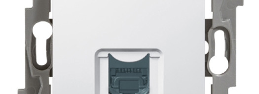 Розетка RJ45 5e UTP - Niloe - белый