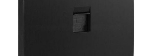 Розетка RJ45 5e UTP - Mallia - Matt Black