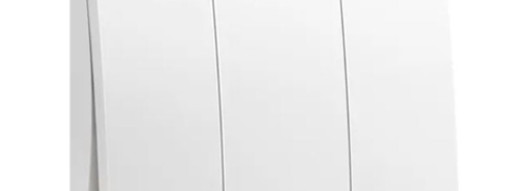 Переключатель трехклавишный - Mallia - Matt White