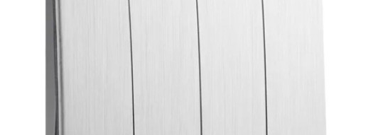 Выключатель четырехклавишный - Mallia - Brushed Aluminium