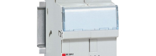 Держатель плавких вставок - 2P 500V - 10x38 мм