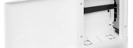 Мультимедийный встраиваемый щиток - Practibox S - белая дверь