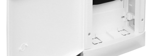 Мультимедийный накладной щиток - Practibox S - белая дверь