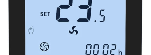 Термостат для фанкойла WF11 - черный