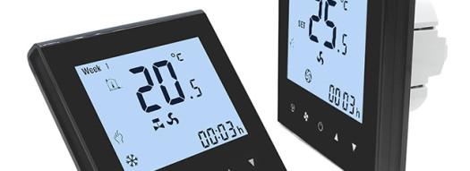 Термостат для фанкойла WF11 - черный