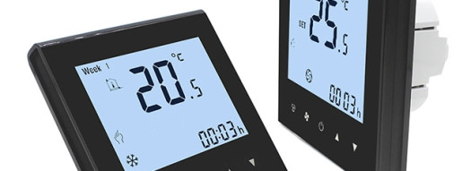 Терморегулятор для теплых полов WF11-16A - черный