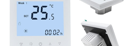 Терморегулятор для теплых полов WF11-16A - белый