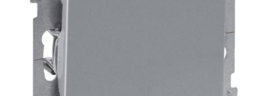 Выключатель одноклавишный - Suno - алюминий