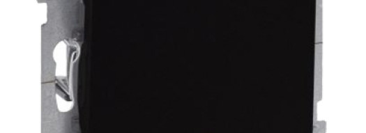 Выключатель одноклавишный с подсветкой/индикацией - Suno - антрацит