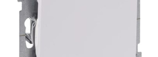 Выключатель одноклавишный с подсветкой/индикацией - Suno - белый