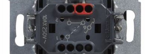 Переключатель одноклавишный - Suno - алюминий