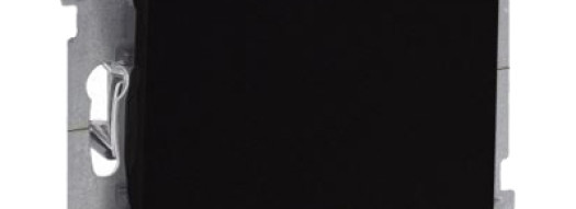 Переключатель одноклавишный с подсветкой/индикацией - Suno - антрацит