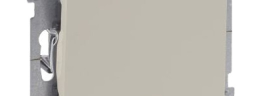 Переключатель одноклавишный с подсветкой/индикацией - Suno - слоновая кость