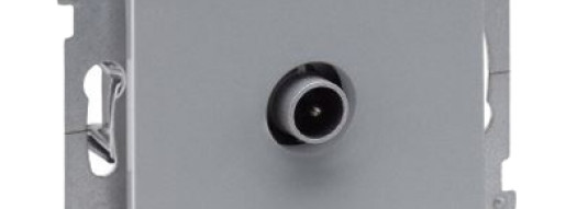 Розетка TV 1.5 дБ - Suno - алюминий