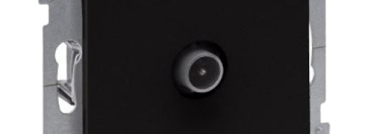 Розетка TV 1.5 дБ - Suno - антрацит