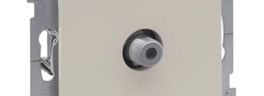 Розетка TV-F 1.5 дБ - Suno - слоновая кость