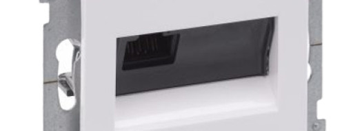 Розетка RJ45 5e UTP - Suno - белый