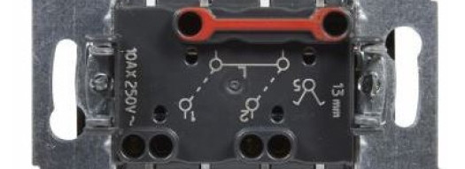 Выключатель двухклавишный - Suno - антрацит