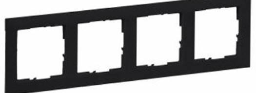 Рамка 4 поста - Suno - антрацит