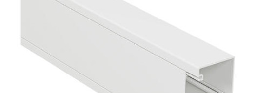 Кабель-канал - DLP-S - 100x50 мм с крышкой 75 мм - 2 метра - белый