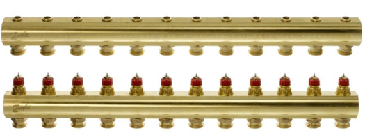 Распределительный коллектор с настройкой - Manifold 12+12