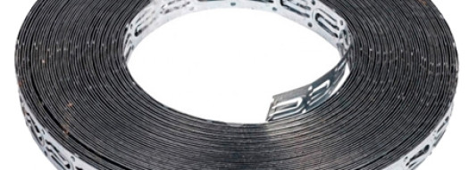 Лента монтажная оцинкованная - 20 метров, шаг 1.7 см - HIF