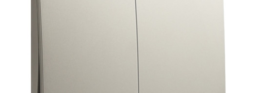 Переключатель двухклавишный - Mallia - Champagne