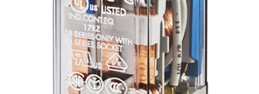 Реле промежуточное Finder - 4 перекидных контакта, 7А 230В AC