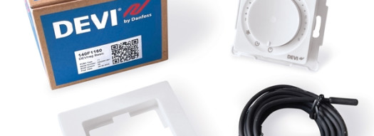 Терморегулятор - DEVIreg Basic - 16A с датчиком пола