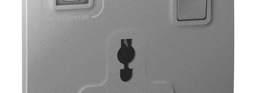 Мультистандартная розетка с USB-C - Mallia - Dark Silver