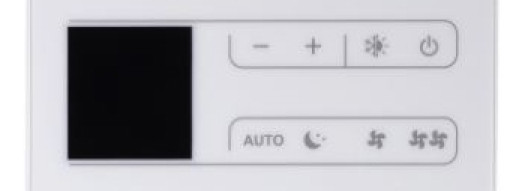 Настенный пульт управления “LAN” для фанкойла ETI/ETM - белый