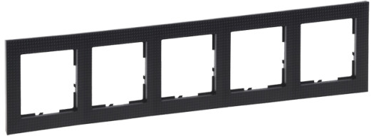 Рамка 5 постов - Suno - brushed black