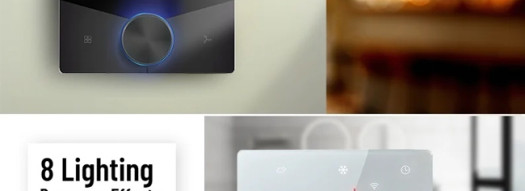 Термостат для 2 трубных фанкойлов - черный