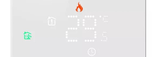 Терморегулятор для теплого пола 16A/3A - белый