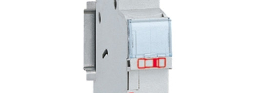 Держатель плавких вставок - 1P+N 10 A, 8.5x23 мм
