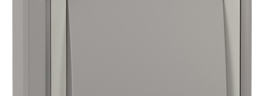 Переключатель одноклавишный - Plexo IP55 - серый