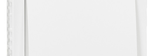 Выключатель кнопочный Н.О. + Н.З. контакты - Plexo IP55 - белый