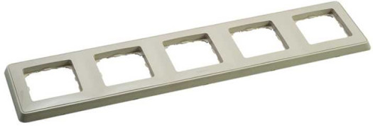 Рамка 5 постов - Cariva - слоновая кость