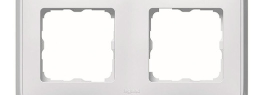 Рамка 2 поста - Cariva - белый